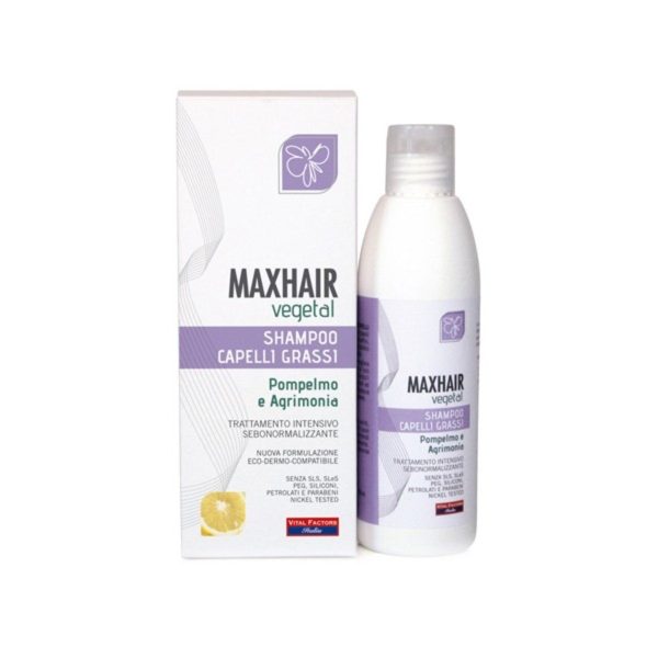Max Hair Plantaardige anti‑vette shampoo – Vital Factory – 200ml
