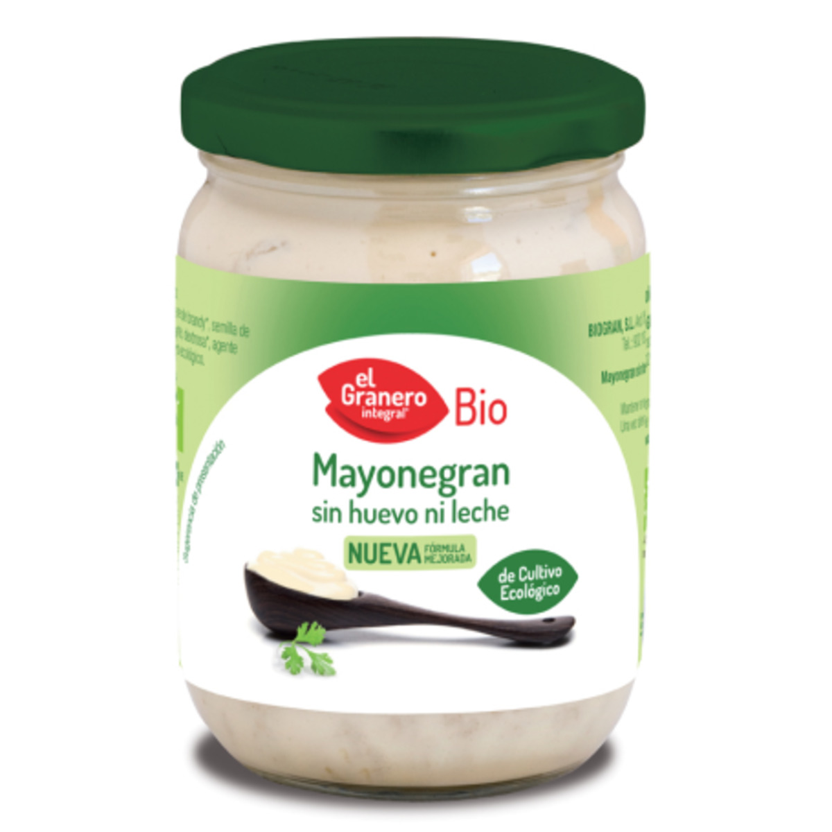 Mayonegran Mayonesa Sin Huevo Bio El Granero – 247g