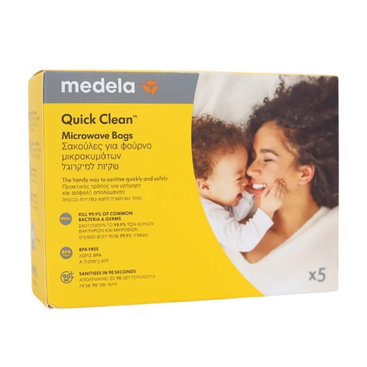 Medela Bolsas Quick Clean para Microondas