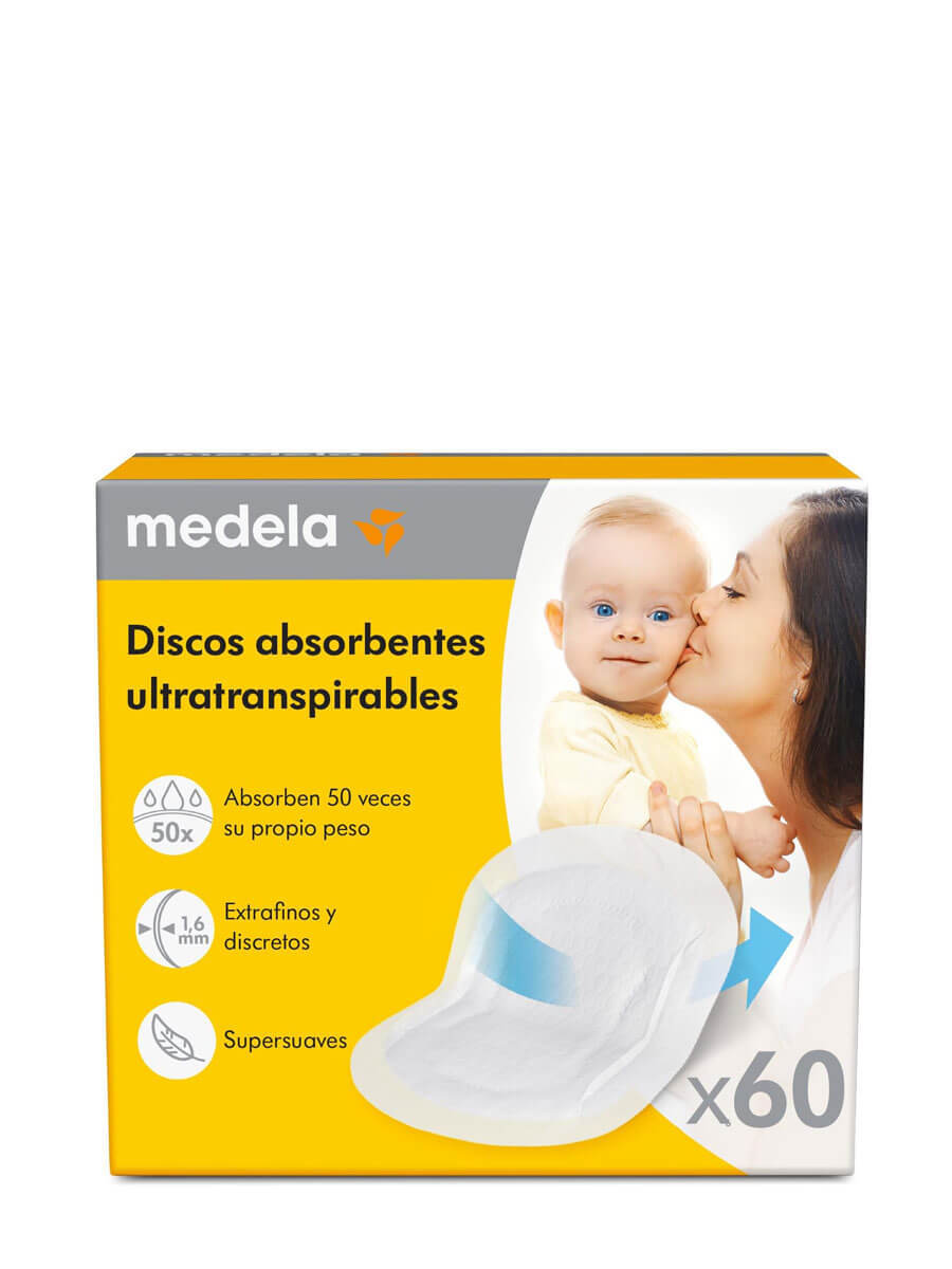 Medela discos absorventes ultratranspirables 60 unidades