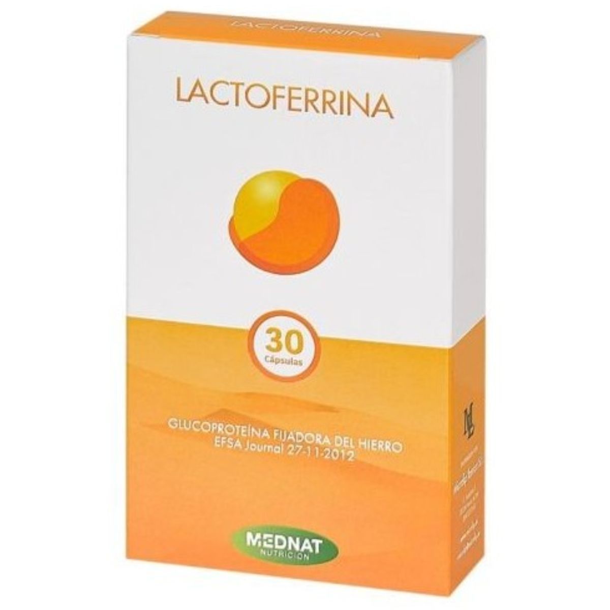 Mednat Lactoferrina 30 cápsulas