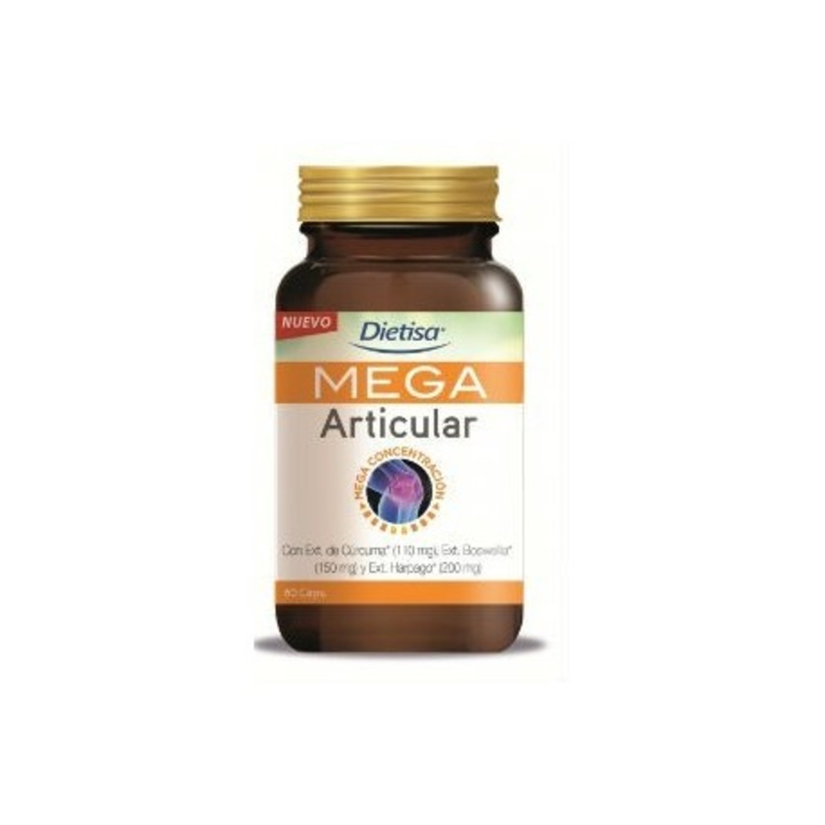 Mega Articular 60 Cápsulas Veg de Dietisa