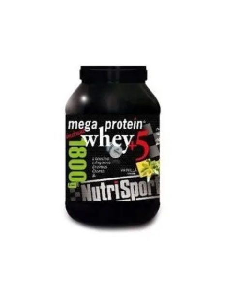 Mega Protéine 5 Whey Vanille Nutrisport – 900g