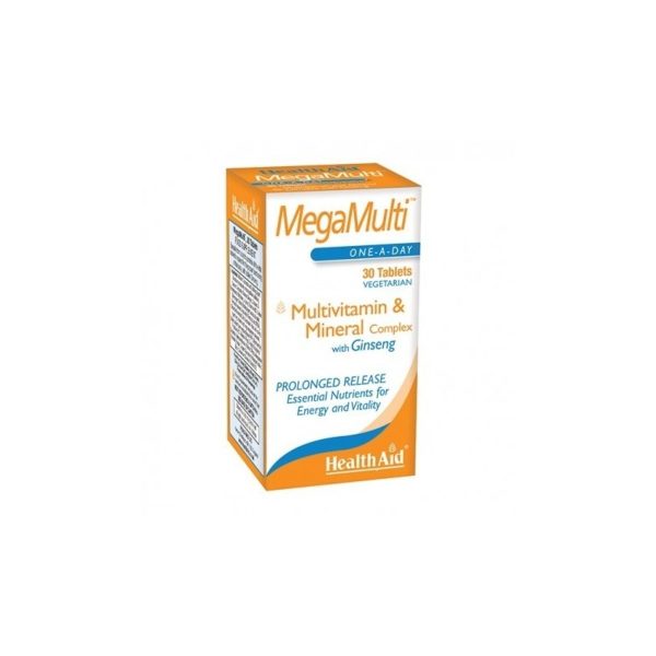 MegaMulti con Ginseng 30 Compresse Health Aid