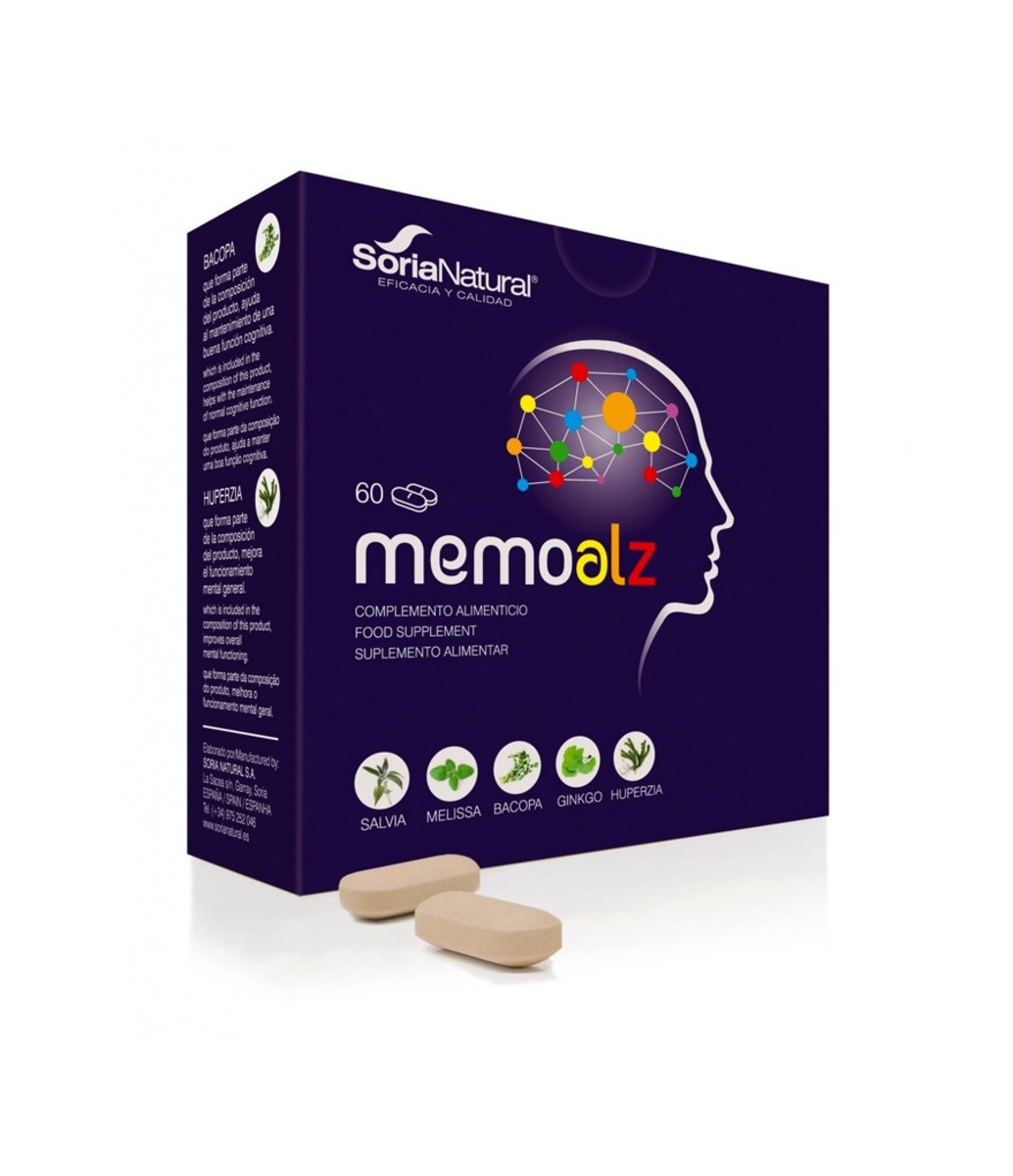 Memoalz 60 comprimidos Soria Natural