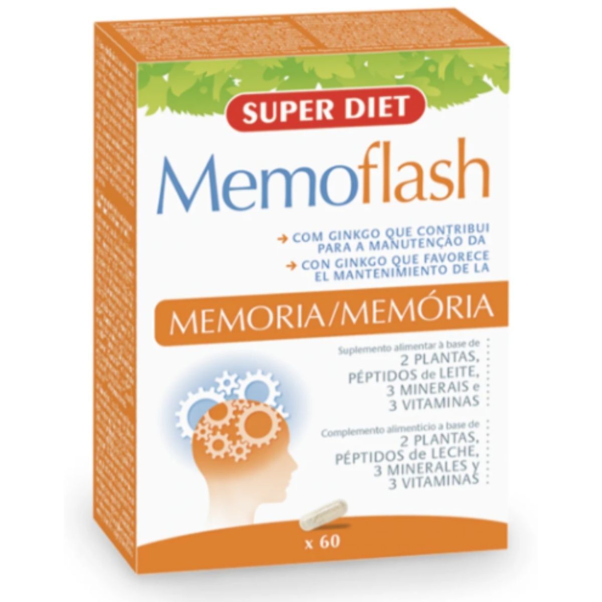 MemoFlash 60 Capsules Superdiet