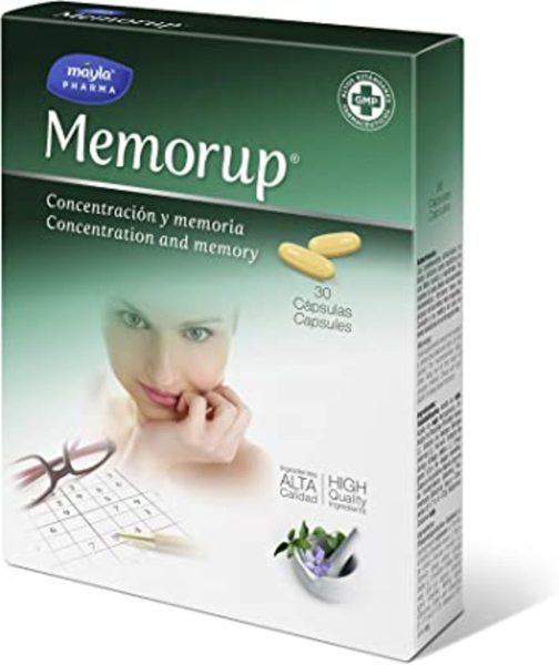 Memorup koncentration och minne 30 kapslar.