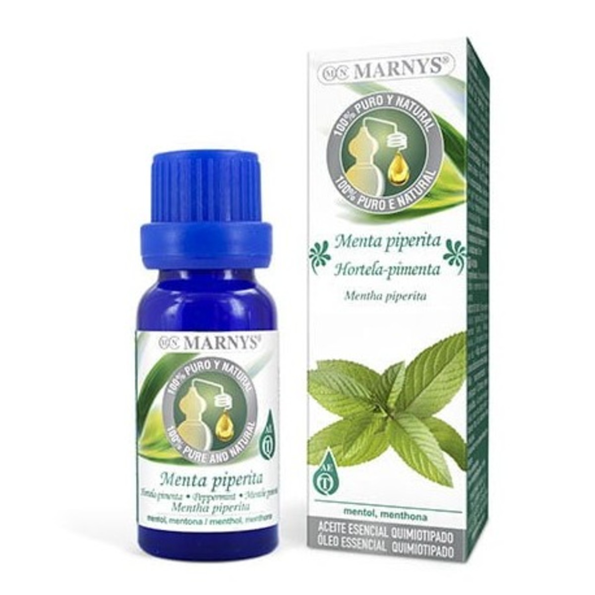 Menta Piperita Aceite Esencial Alimentario Marnys – 15ml