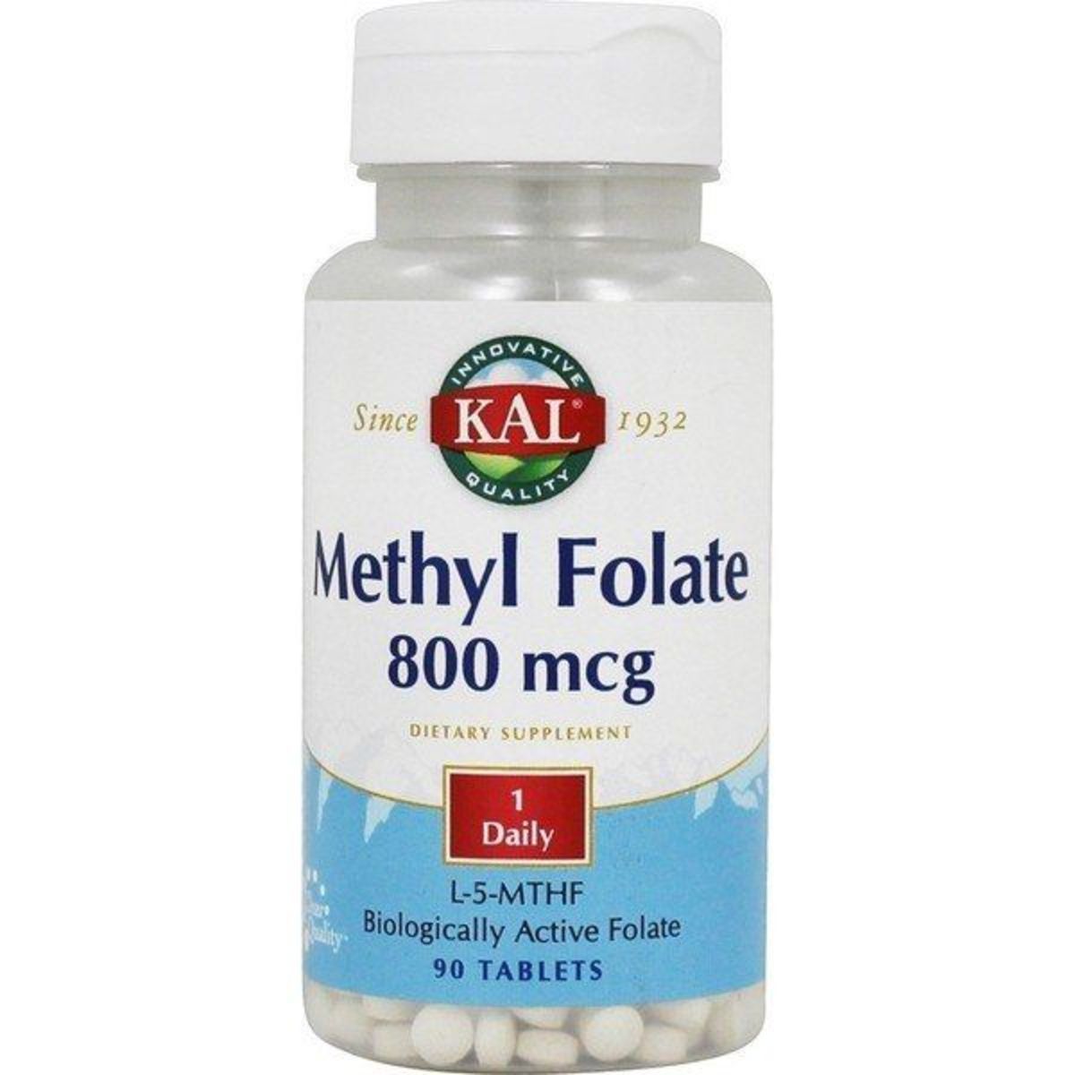 Methyl Folate 800 mcg 90 comprimidos – Kal