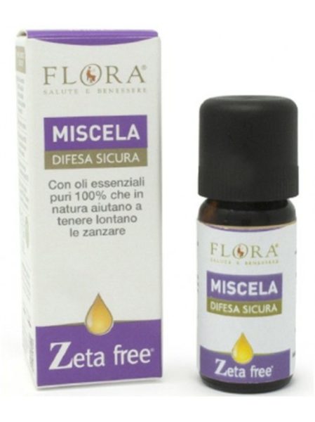 Mélange d'Huiles Essentielles Répulsif de Moustiques . Flora Cosmétique Bio – 10ml