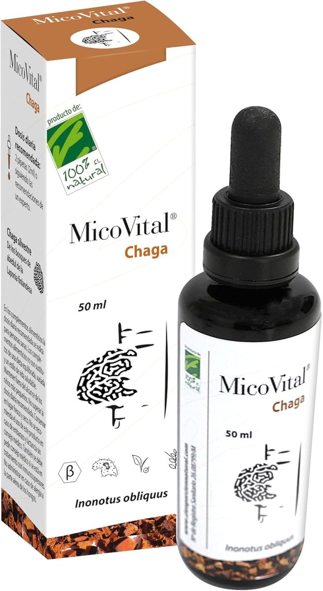 Micovital Chaga 100% Natural – 50ml