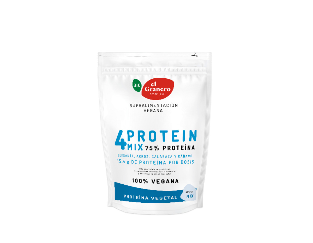 Mix Proteínas (Guisante, Arroz, Calabaza Tostada) El Granero Integral