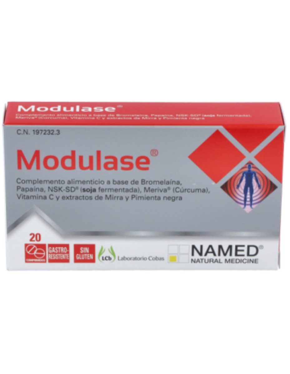 Modulase 20 comprimidos NAMED Cobas