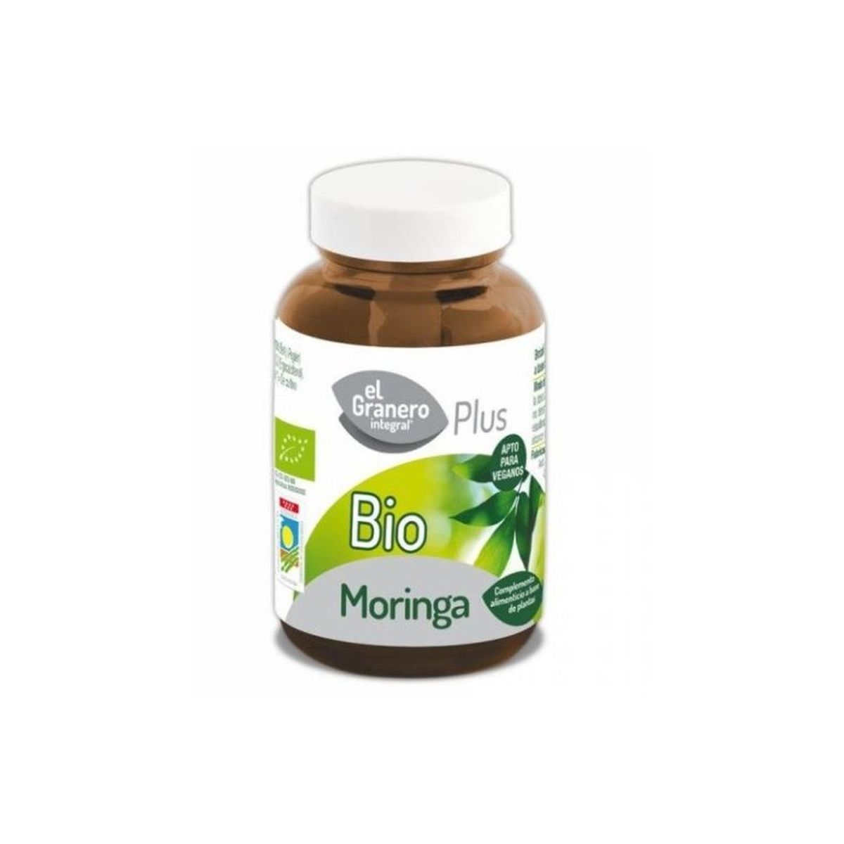 Moringa Bio El Granero 90 cápsulas 400 mg