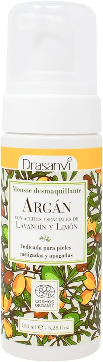 Mousse Desmaquillante Argán Ecocert Bio Drasanvi – 150ml