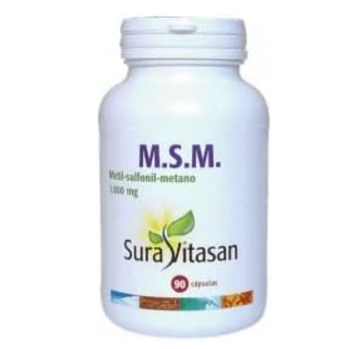 MSM 850 mg 90 cápsulas SURA VITASAN