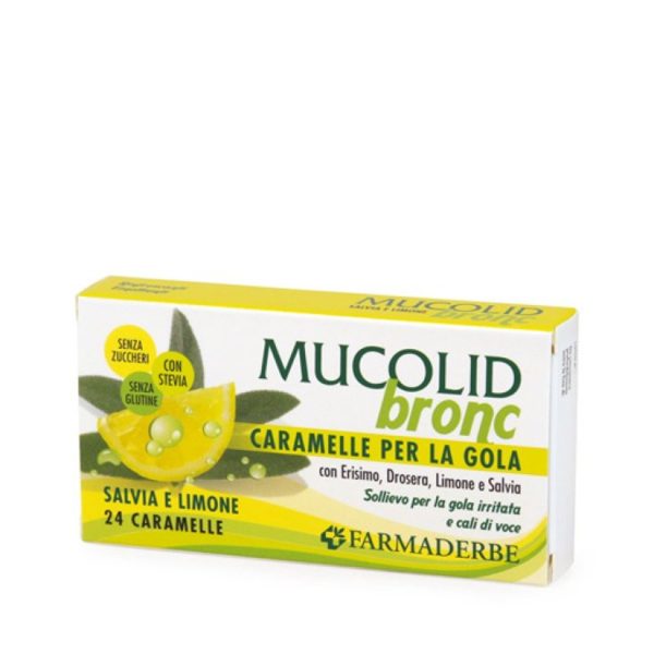 Mucolid Limone 24 caramelle