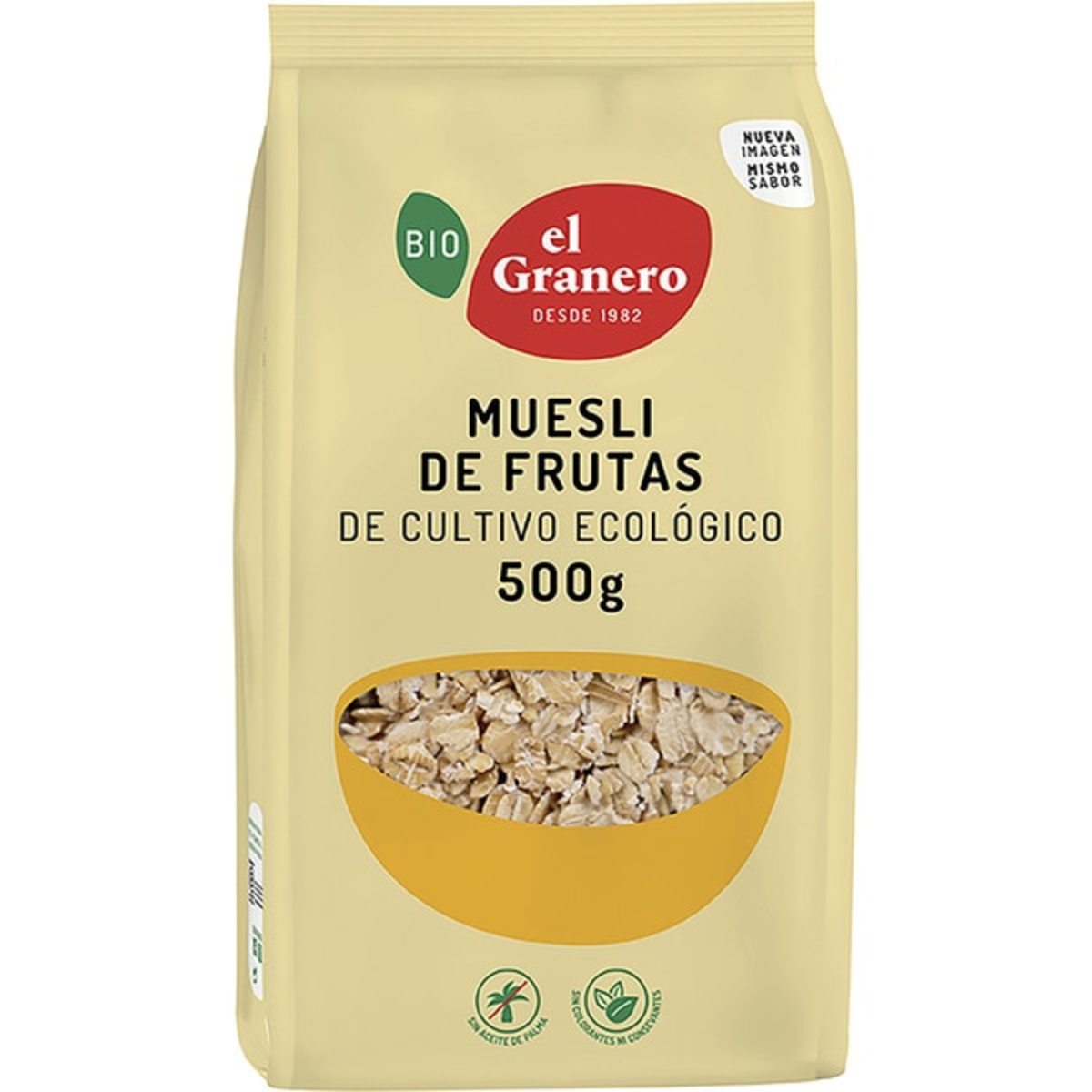Muesli Frutas Biologico El Granero – 500g