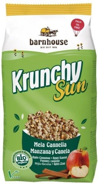 Muesli Krunchy Mela e Cannella Barnhouse – 750g