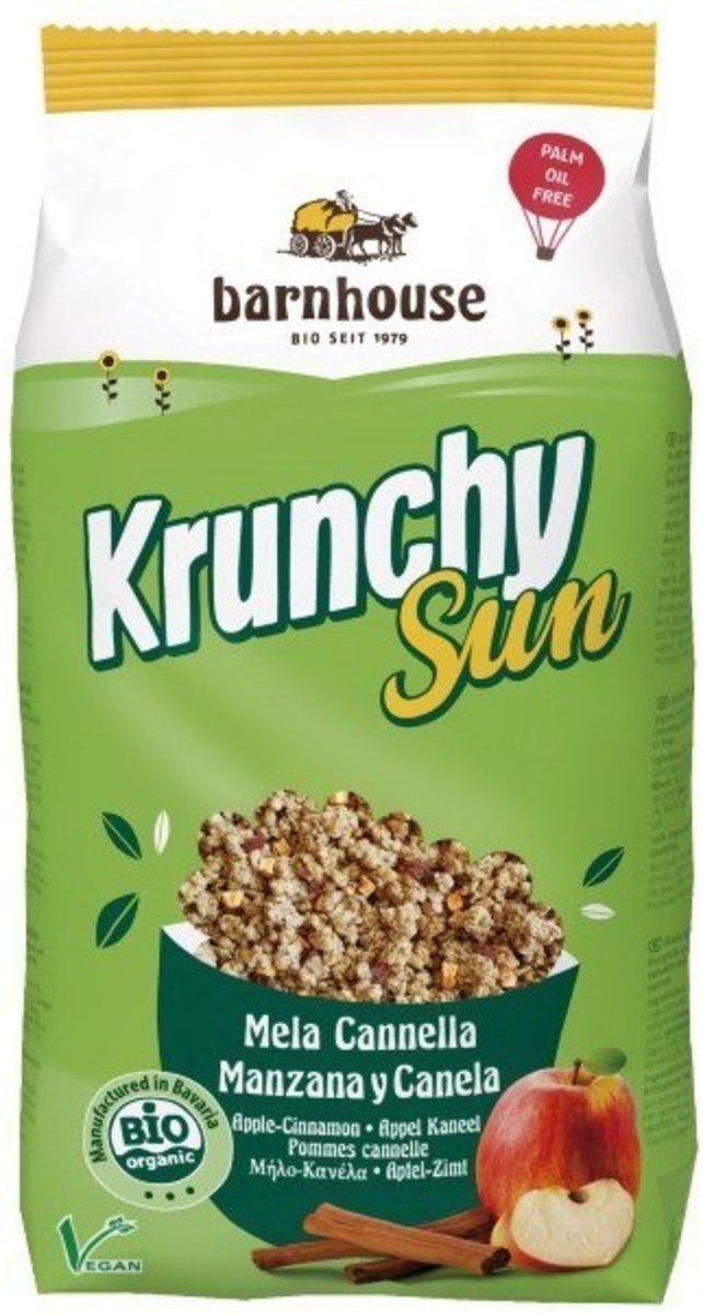 Muesli Krunchy Manzana y Canela Barnhouse – 750g