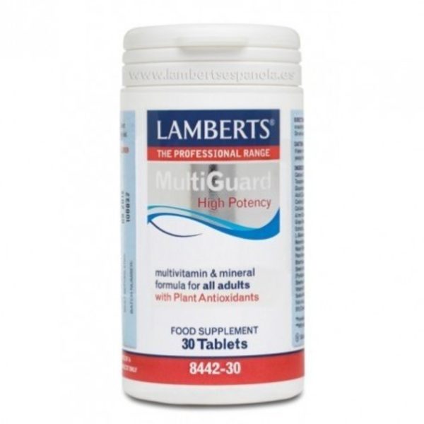 Multi-Guard Vitamines et Minéraux (Une fois par jour) 30 Comprimés Lamberts