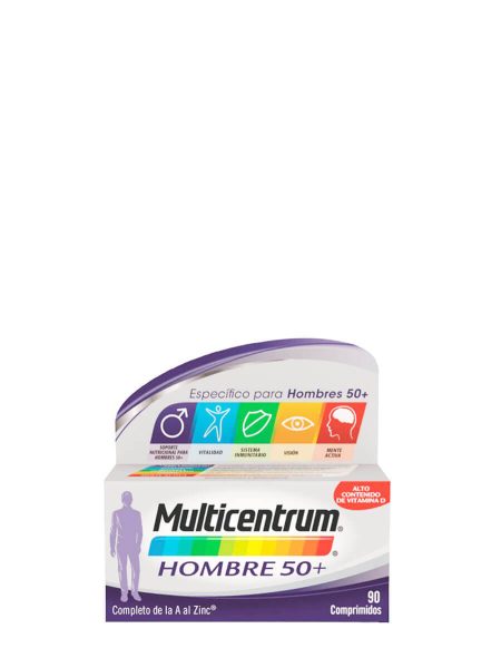 Multicentrum homme 50+ 90 comprimés