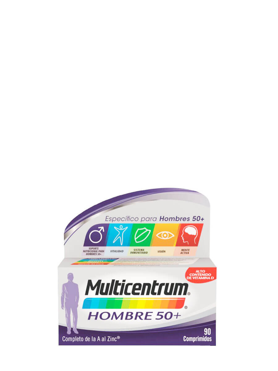 Multicentrum hombre 50+ 90 comprimidos