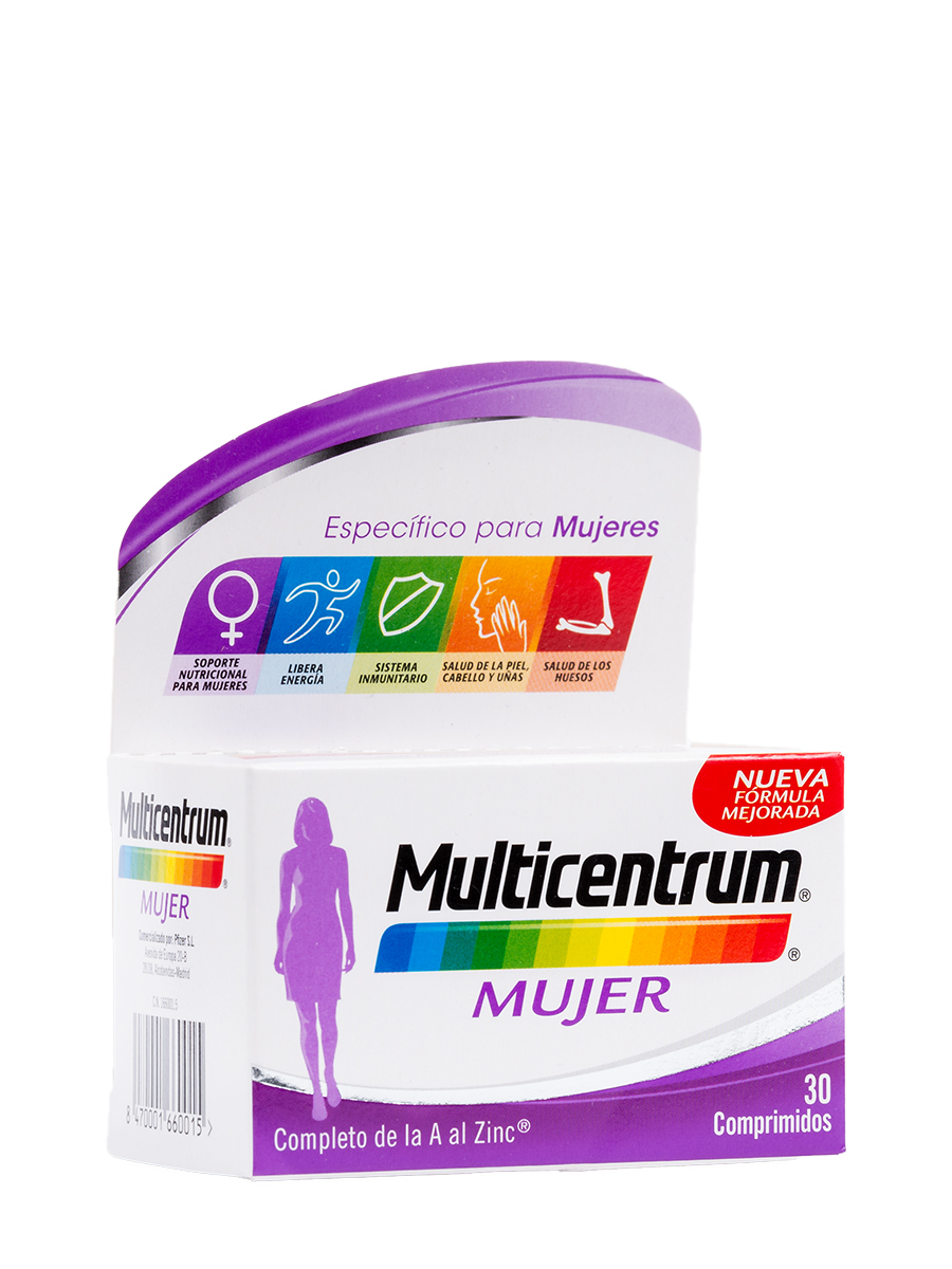 Multicentrum mujer 30 comprimidos
