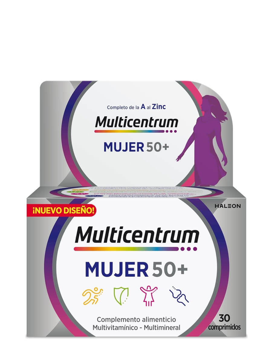Multicentrum mujer 50 +30 comprimidos