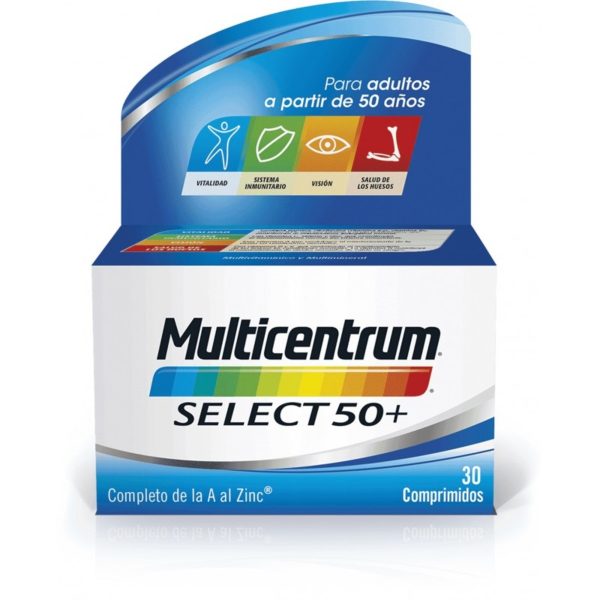 Multicentrum select 50 + 30 comprimés