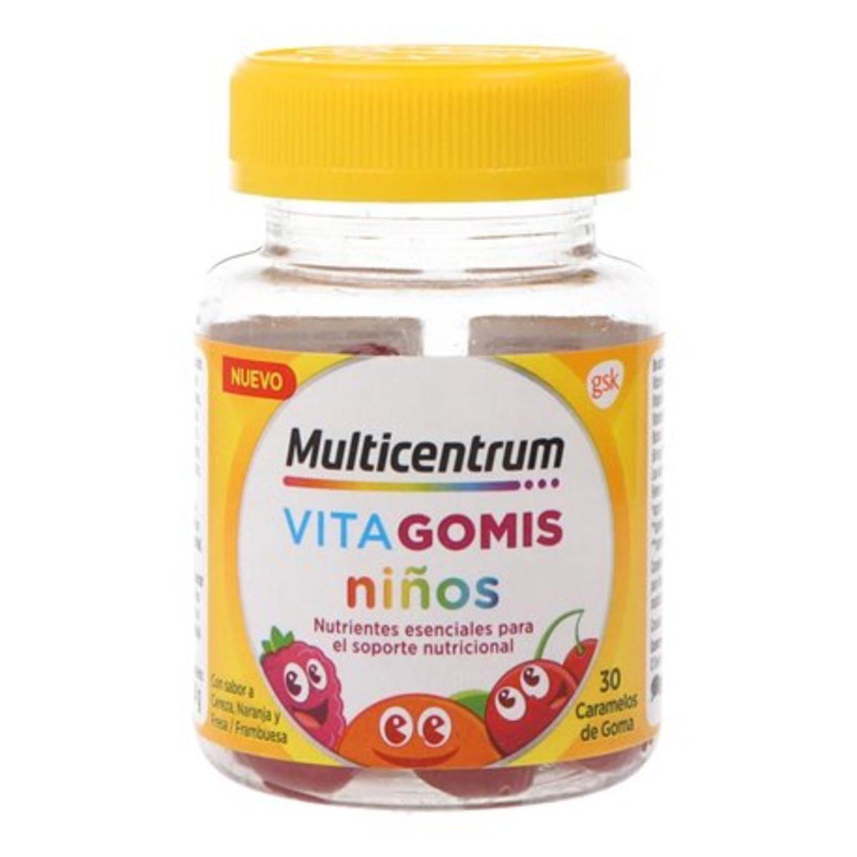 Multicentrum vitagomis niños 30 gominolas