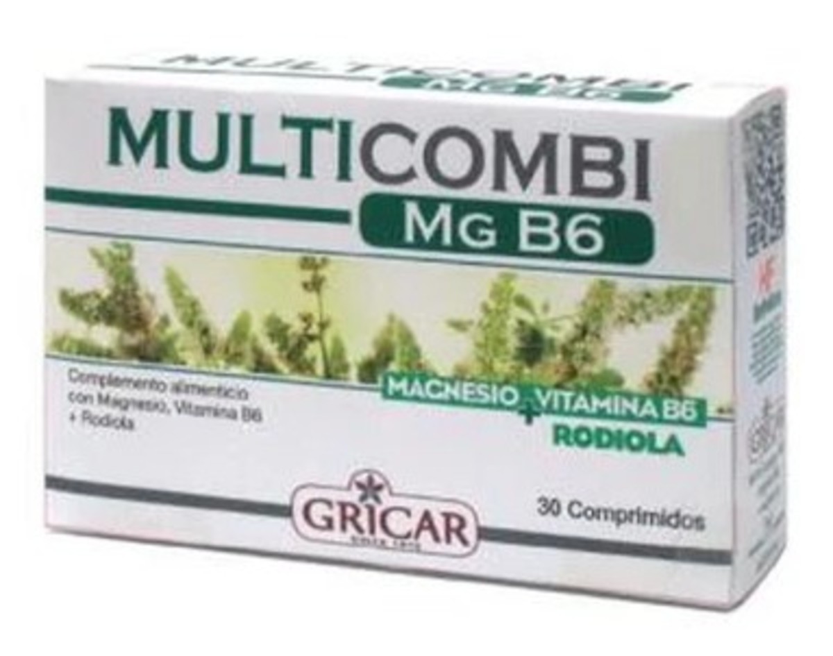 Multicombi Magnesio B6 30 Comprimidos GRICAR