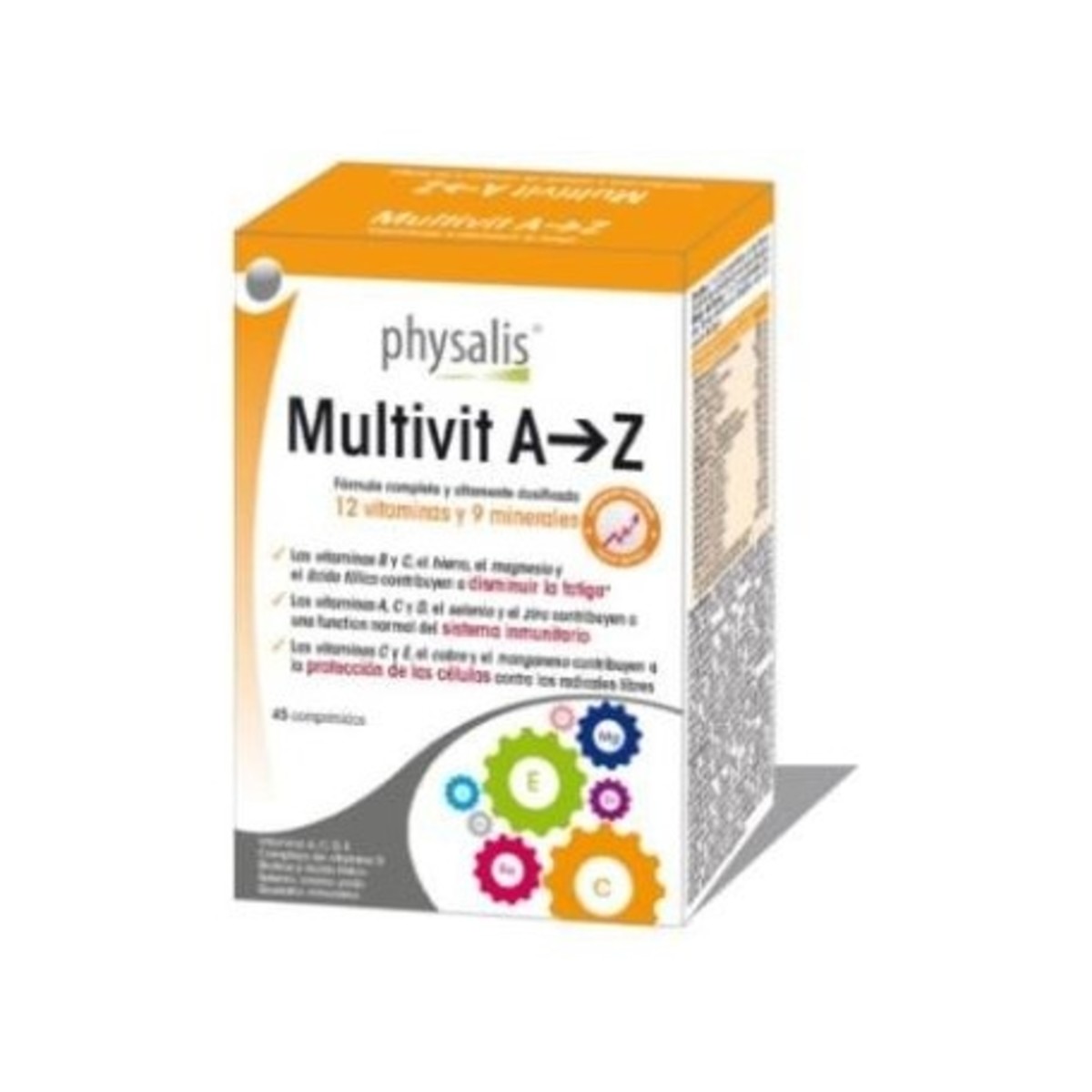 Multivit A-Z 45 Comprimidos Physalis