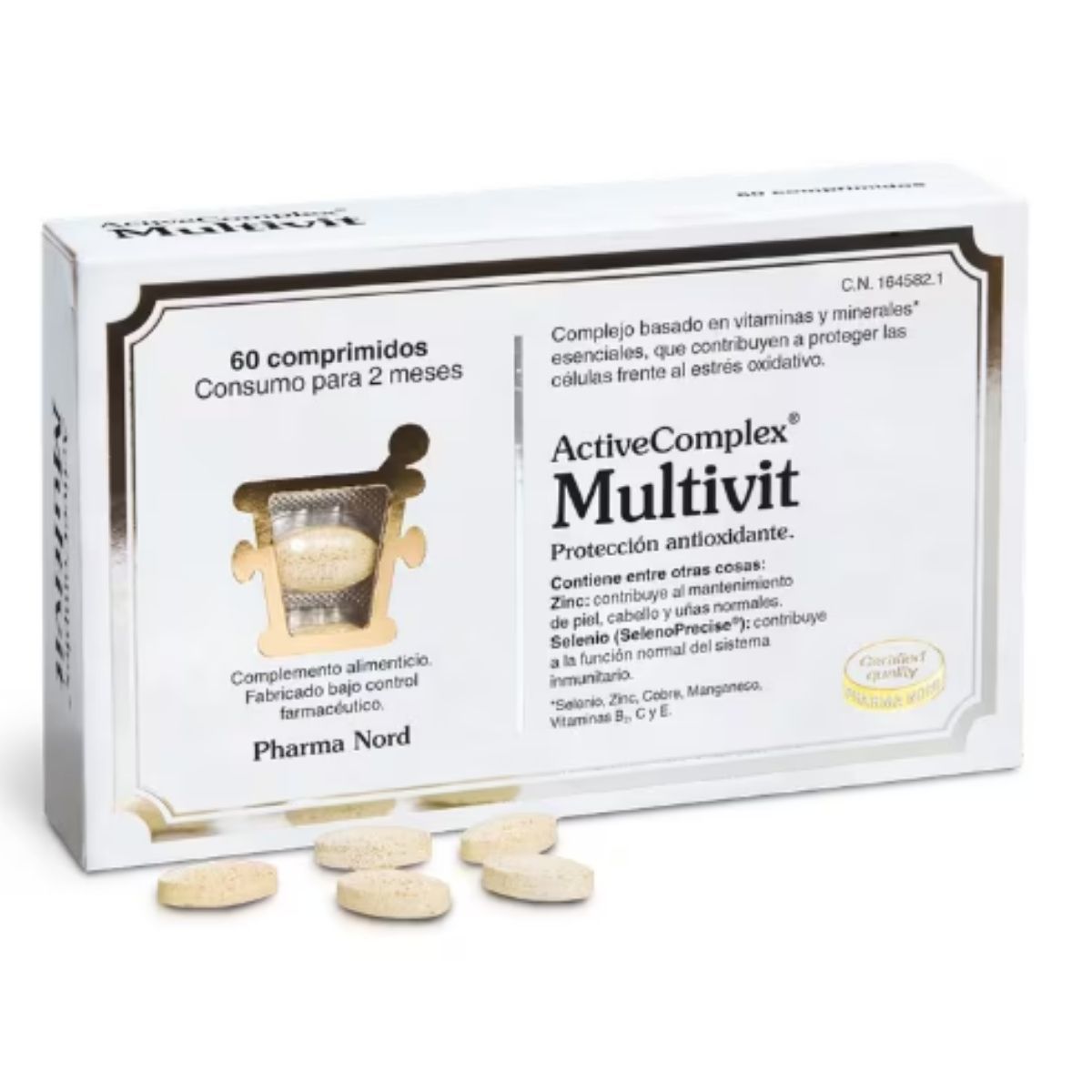 Multivit Active Complex Antioxidante 60 comprimidos Pharma Nord
