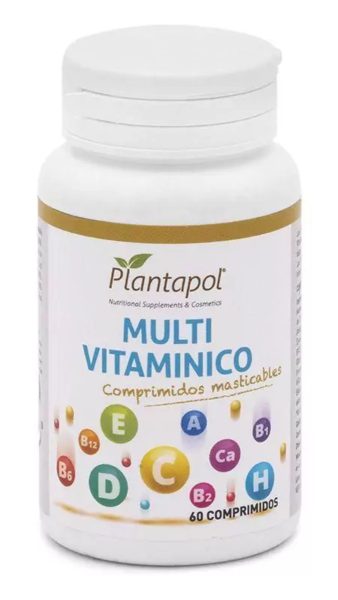 Multivitamínico Mastigável 60 Comprimidos 1.500 Mg Planta Pol