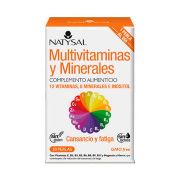 Multivitamínico mineral 30 cápsulas Natysal