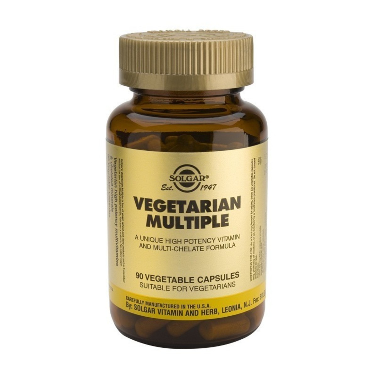 Multivitaminico Para Vegetarianos 90 Comprimidos Solgar
