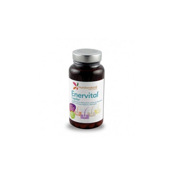 Mundo Natural Enervital Capilar 60 Cápsulas