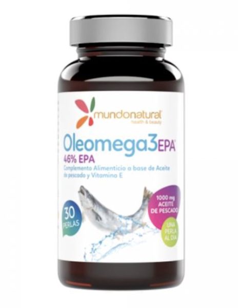 Mundo Natural Oleomega 3 EPA 30 capsules
