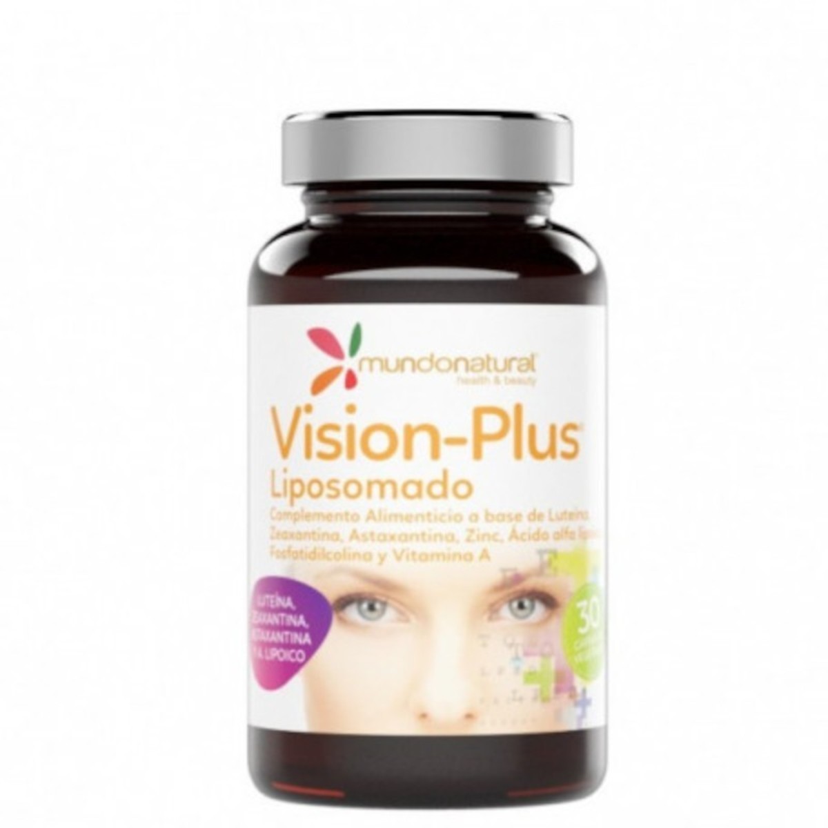 Mundo Natural Vision Plus Liposomado 30 Cápsula