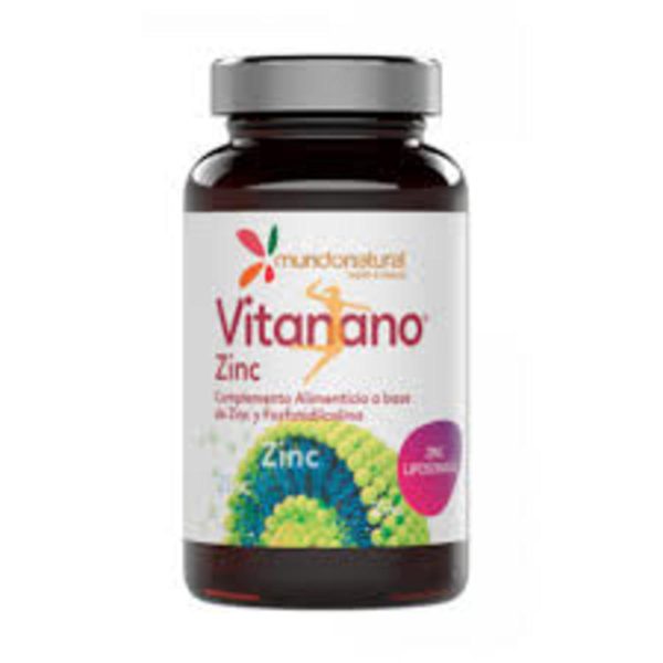 Mundo Natural Vitanano Zink Liposomiert 30 Kapseln