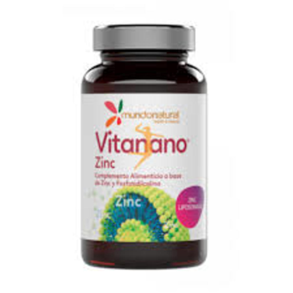Mundo Natural Vitanano Zinc Liposomado 30 cápsulas