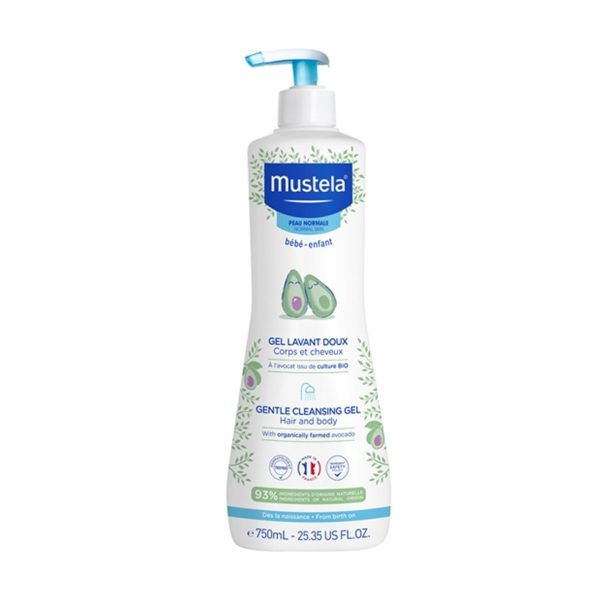 MUSTELA Gel de Banho Suave Dermolimpiador – 750ml