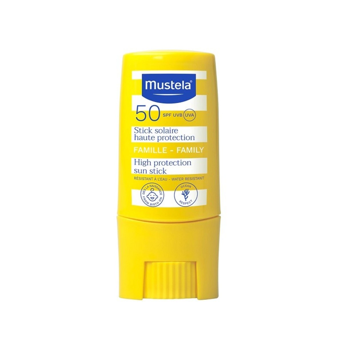 MUSTELA Stick Solar Alta Proteção SPF 50+ () – 9ml