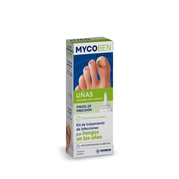MYCOBEN UÑAS DAÑADAS POR HONGOS PINCEL DE PRECISIÓN