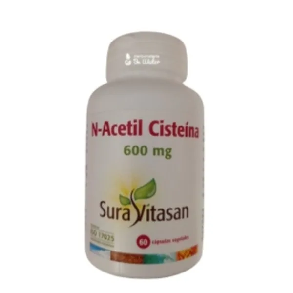 N-Acetil Cisteína 60 cápsulas SuraVitasan