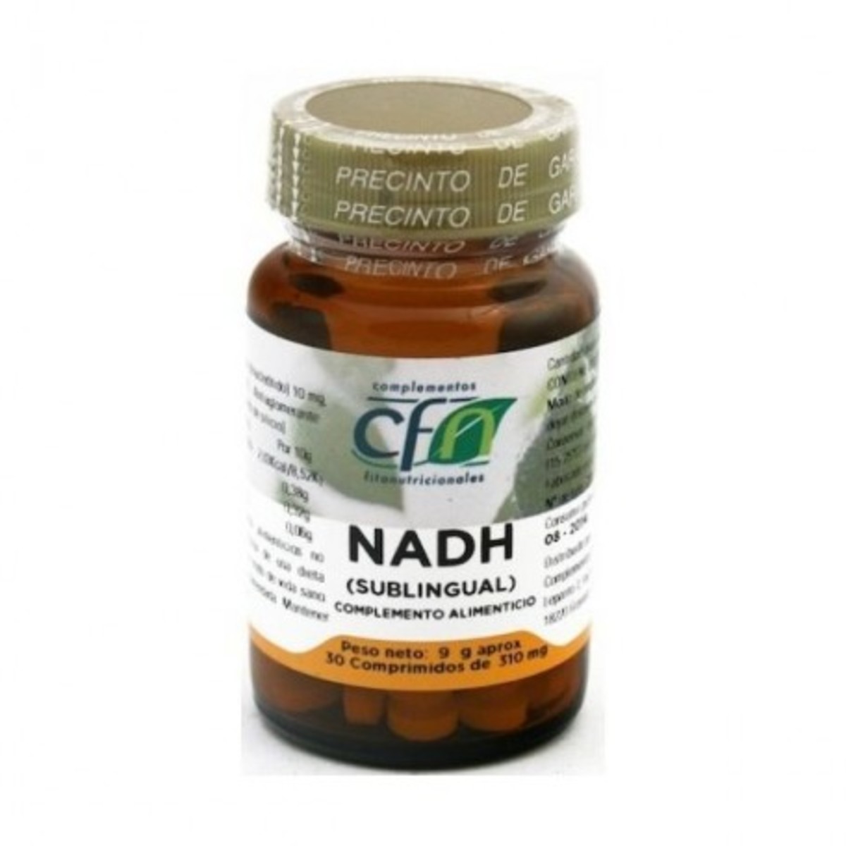 Nadh Sublingual 10 mg 30 Comprimidos Sublinguales CFN