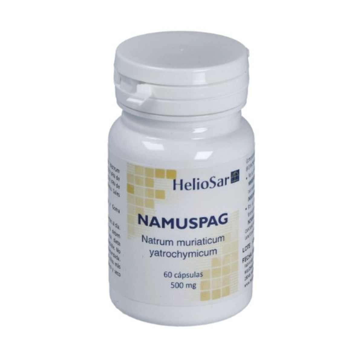 Namuspag Natrum Muriaticum 60 Cápsulas Heliosar