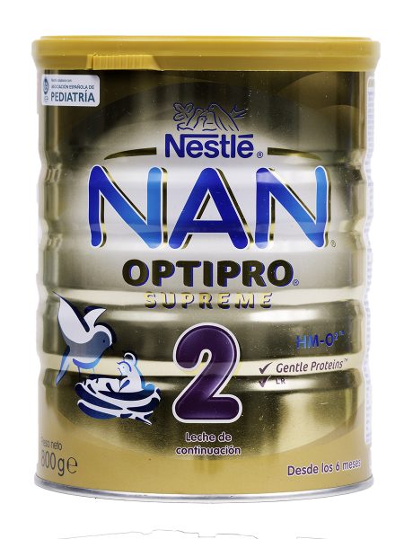Nan Optipro Supreme 800 gr 2 leche de continuación