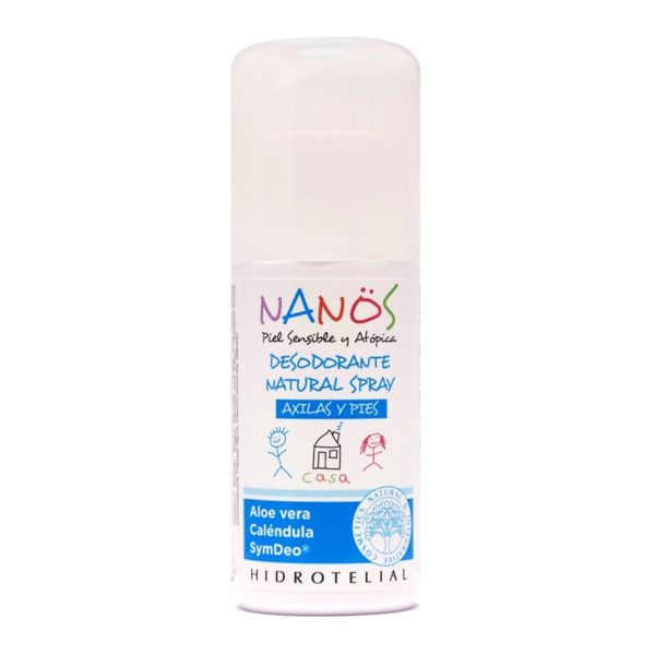 Nanos desodorante natural niños spray axilas y pies 75 ml